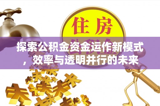 如皋探索公积金资金运作新模式，效率与透明并行的未来